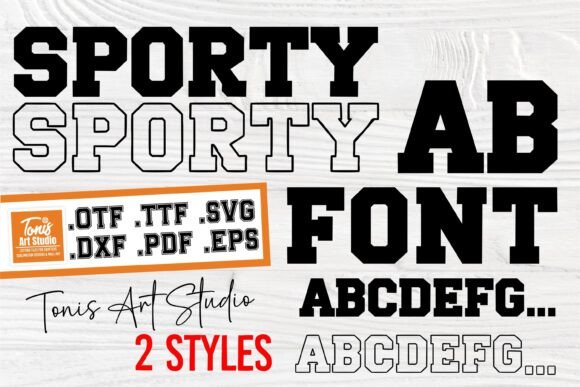 Ab Sporty Font Review: A Designer’s Take on a Varsity-Inspired Display Typeface