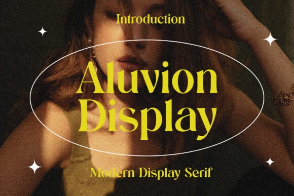 Aluvion Display: A Modern Font That Elevates Brand Content