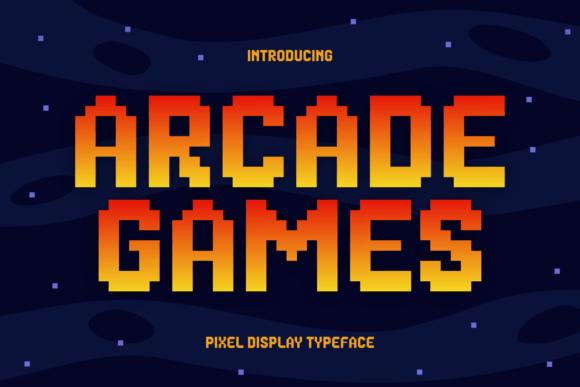 Arcade Games Display Font: Fun Typography for Your Small Business