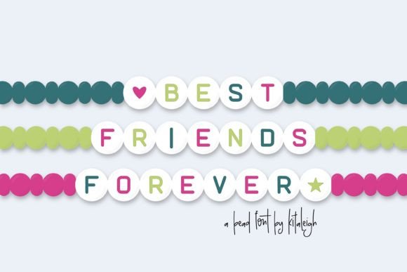 Best Friends Forever Font: A Playful Typeface for Creative Branding