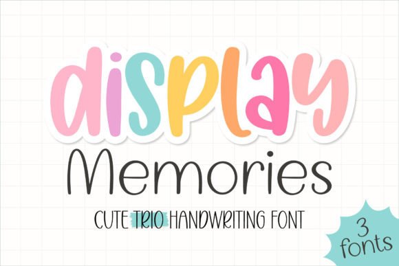 Display Memories: A Handwritten Font for Digital Campaigns
