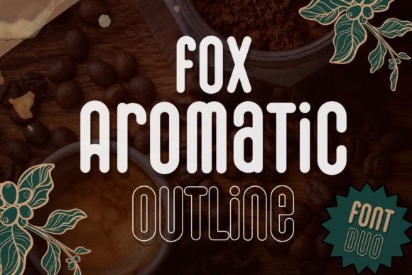 Fox Aromatic: A Playful Display Font for Editorial Design