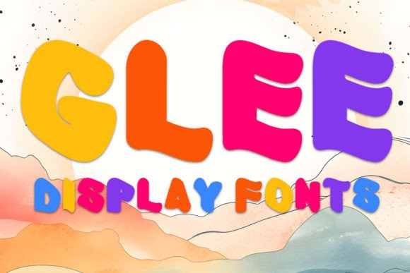 Glee Display Font: A Playful Typeface for Your Brand's Personality
