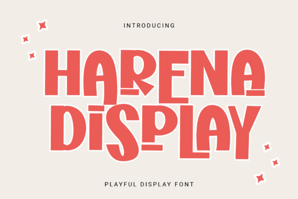 Harena Font: A Marketer's Display Typeface for Standout Campaigns