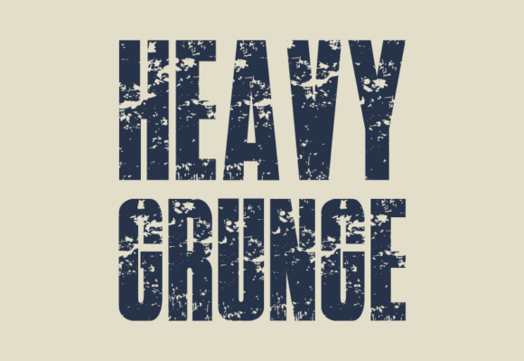 Heavy Grunge: A Display Font Built for Bold Editorial Storytelling