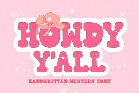 Howdy Y All Font: A Playful Typeface for Web Design Projects