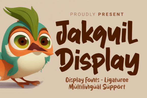 Jackquil Display: A Playful Font for Campaigns That Pop