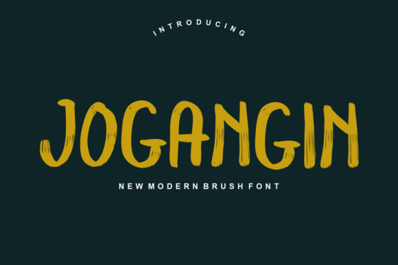 Jogangin: A Designer's Take on This Display Typeface