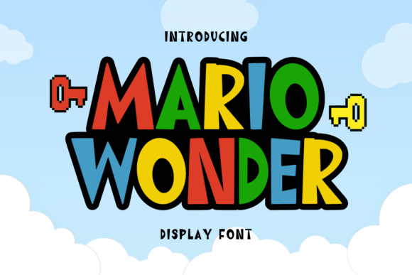 Mario Wonder: A Display Font That Balances Fun and Function