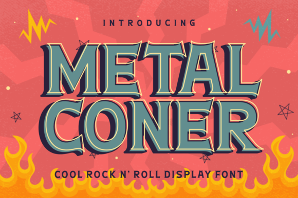 Metal Coner: A Display Font Built for Campaign Impact