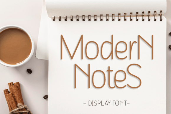 Modern Notes Brings Refined Display Typography to Web Projects
