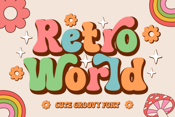 Retro World Font: A Vintage Typeface for Bold Web Design