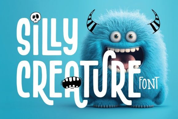 Silly Creature Font: A Playful Display Typeface for Modern Web Design