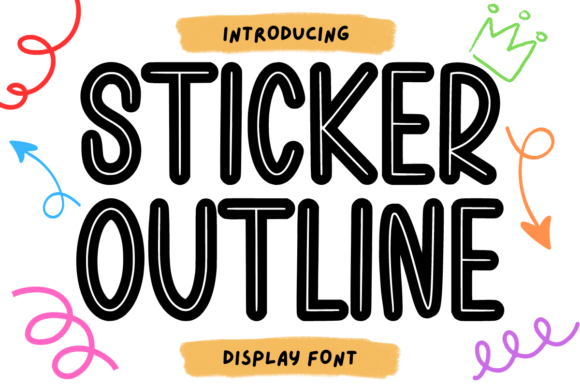 Sticker Outline Font: A Maker's Review for Handmade Products
