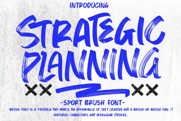 Strategic Planning Font Review: A Bold Typeface for Small Business Branding
