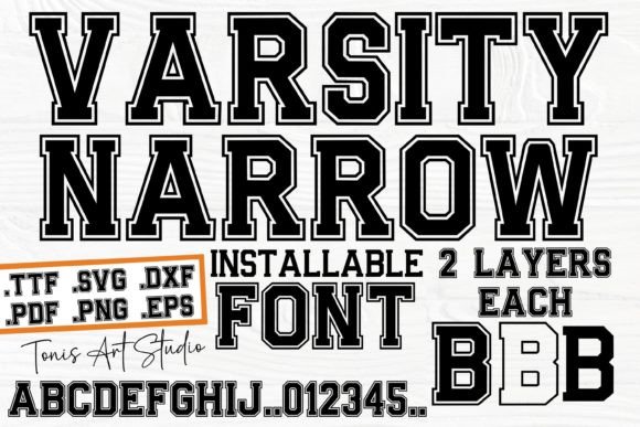 Varsity Narrow: A Display Font That Commands Attention in Campaigns